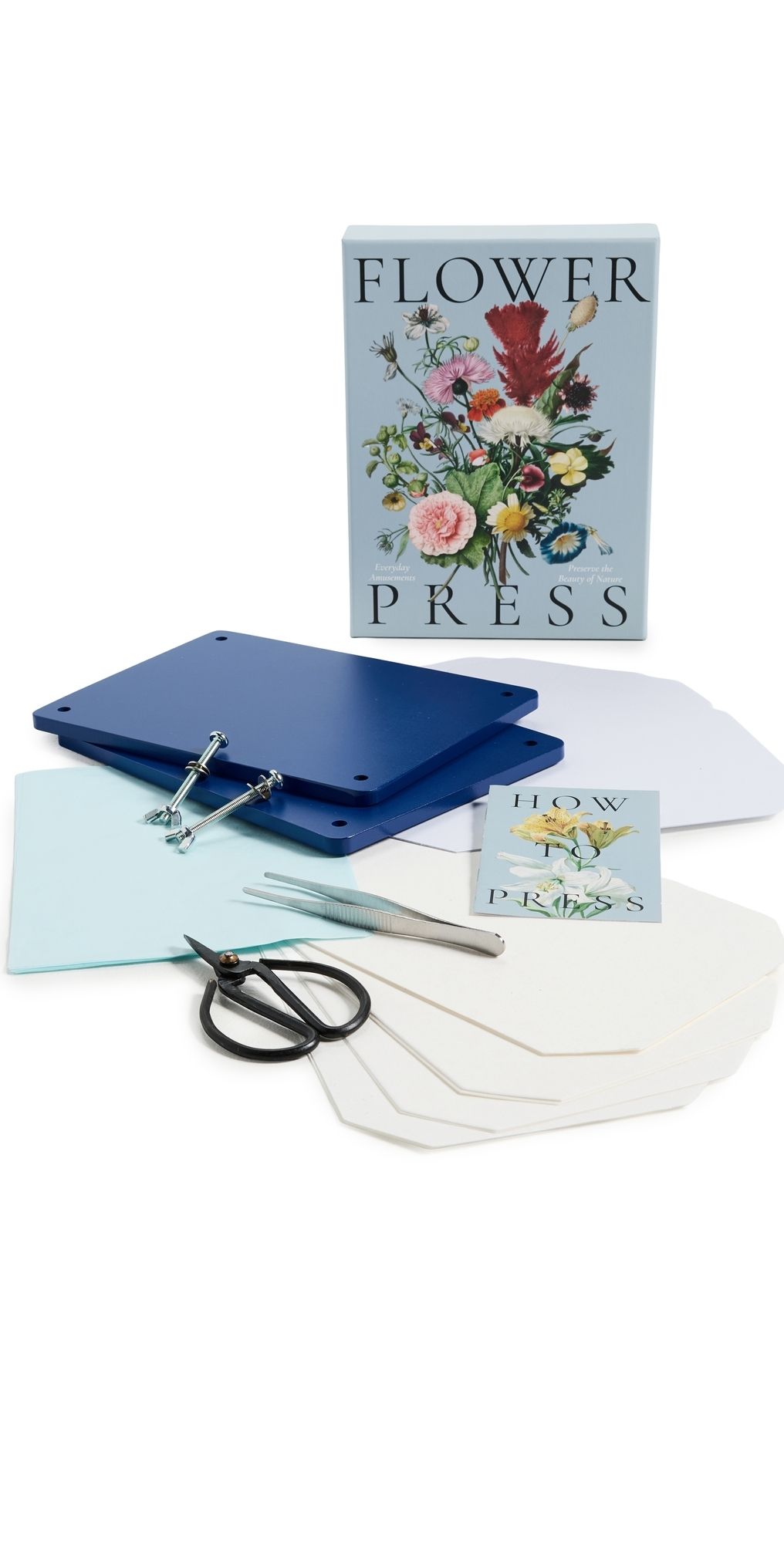 Printworks Flower Press Kit Blue Multi One Size