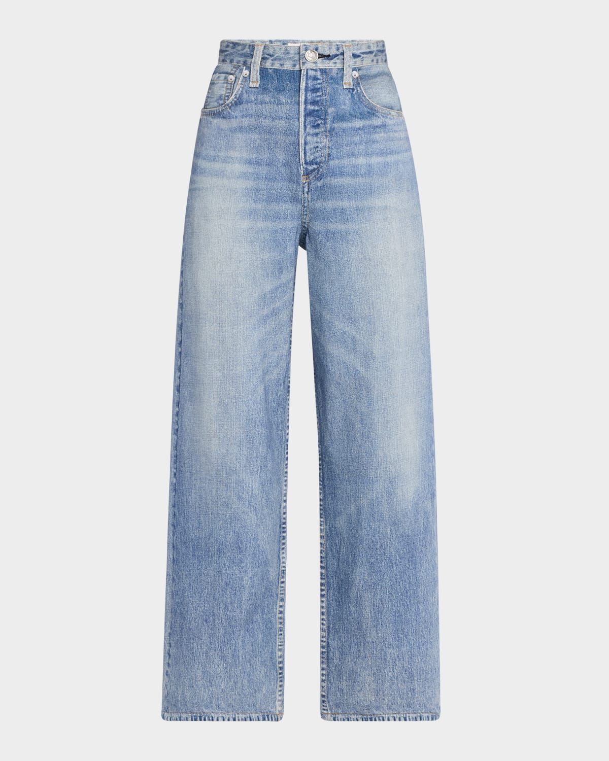 Miramar Andi Cotton-Terry Ankle Jeans