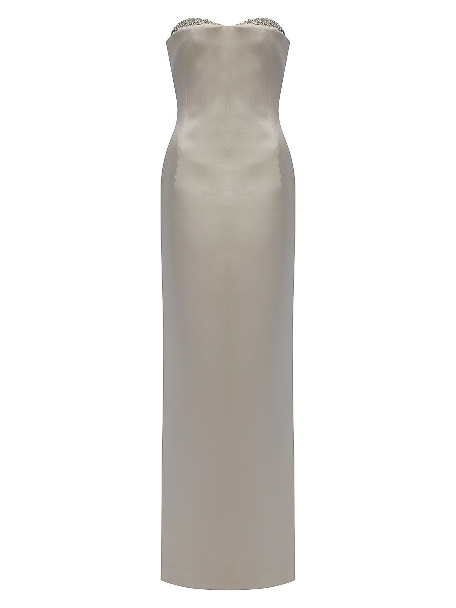 Women's Noelie Embellished Strapless Gown - Sultans Delight - Size 10