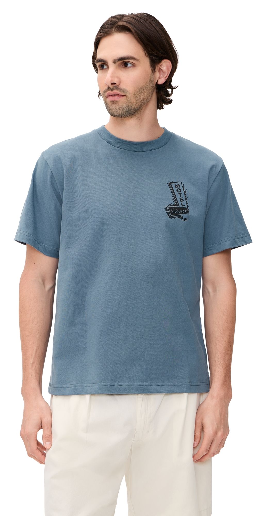 Service Works Motel Tee Slate S