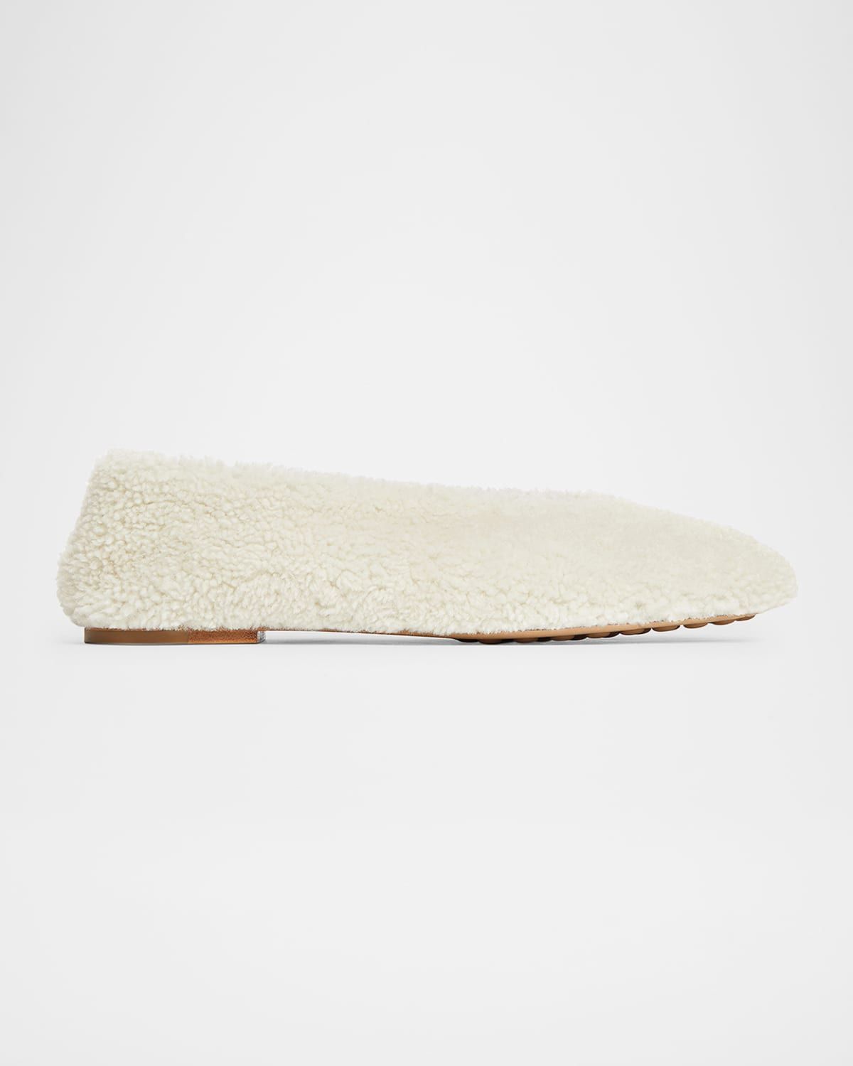 Rosa Merino Shearling Ballerina Flats