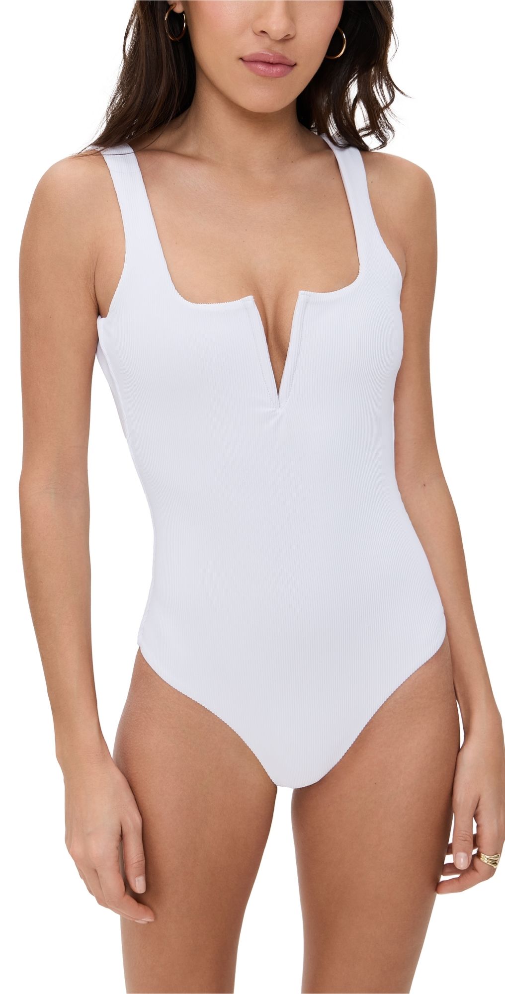 Beach Riot Tropez One Piece White L
