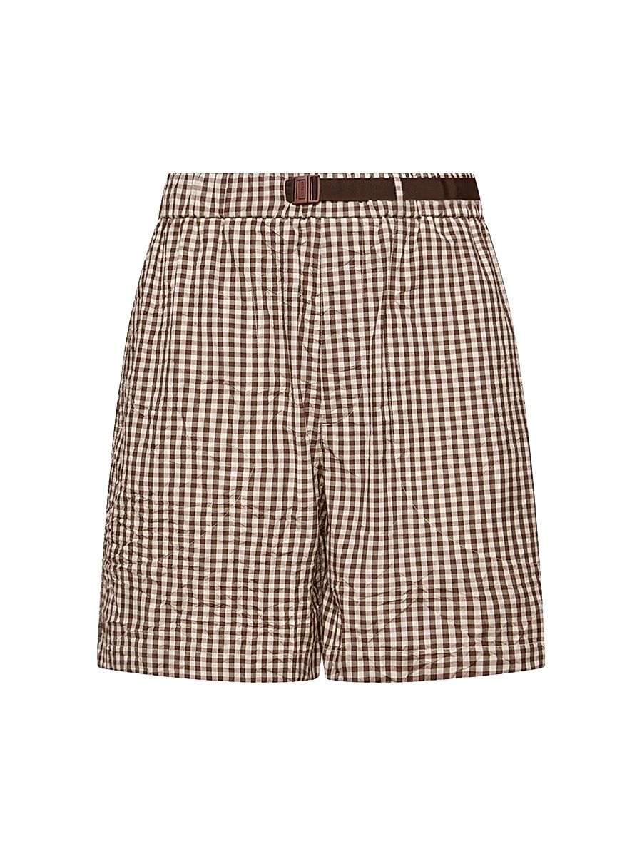 Men's Shorts in Cotton Blend - White Brown - Size XL