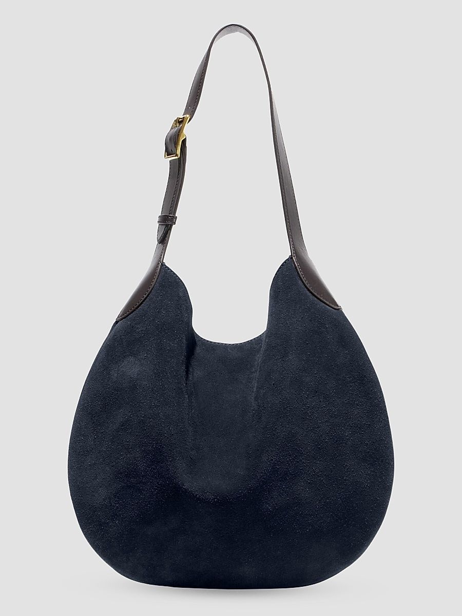 Women's Jagger Suede Shoulder Bag - Midnight