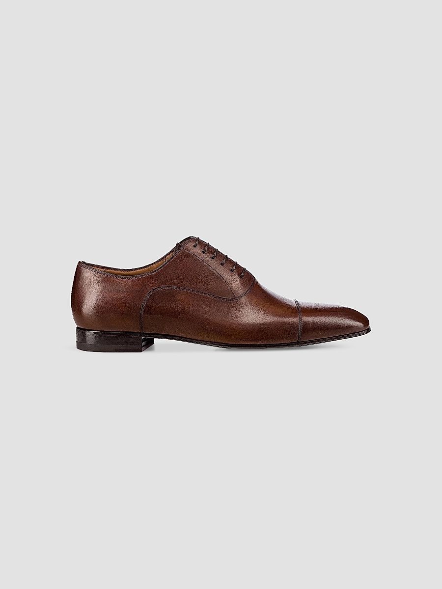 Christian Louboutin Men's Greggo Dress Shoes - Brown - Size 15