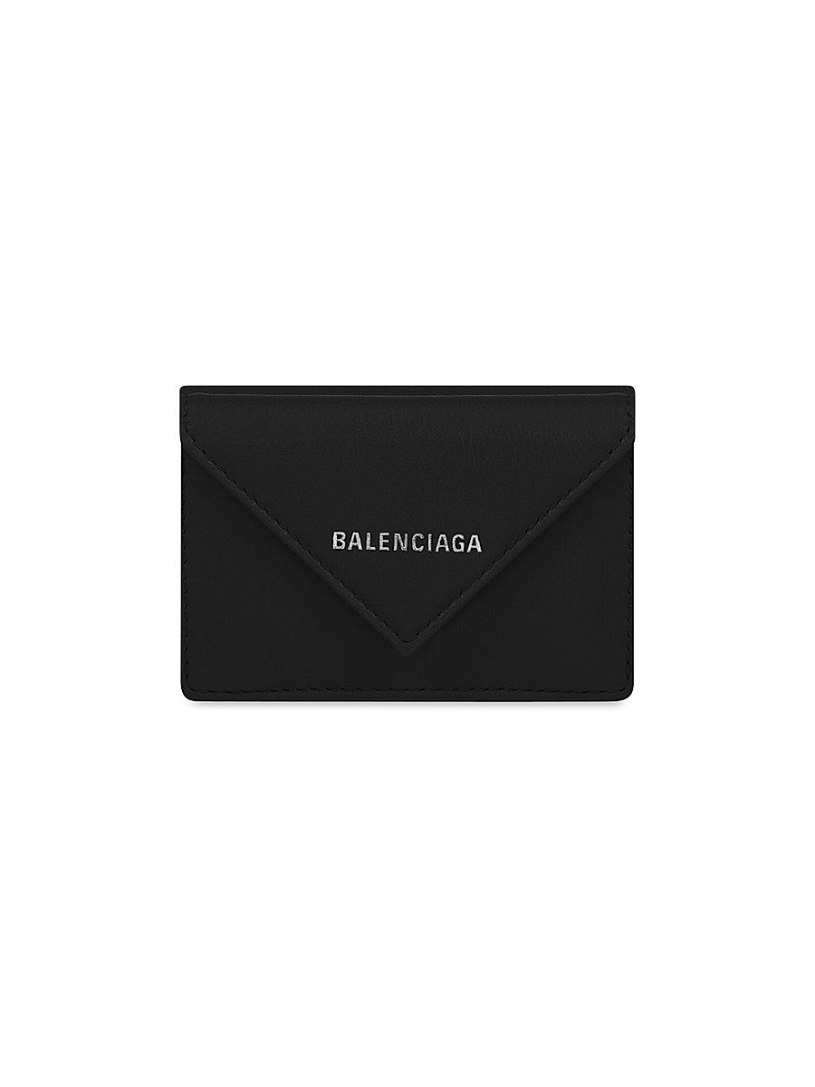Women's Papier Mini Wallet - Black