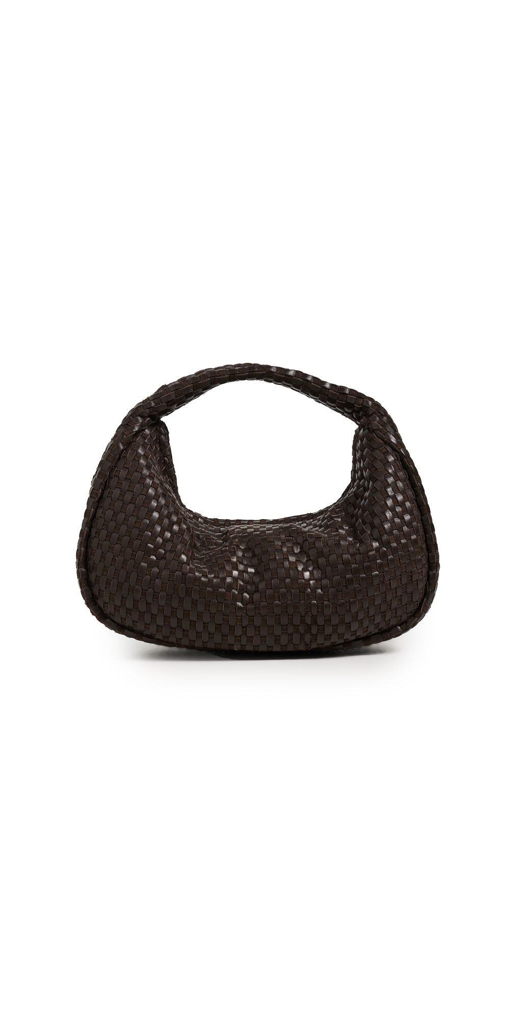 St. Agni Lattice Weave Mini Bon Bon Bag Coffee One Size