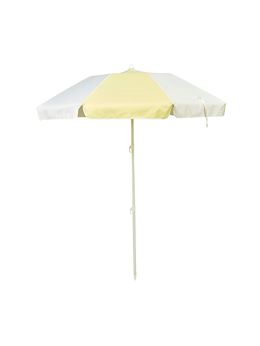 La Mer Limon Compact Beach Umbrella - Yellow