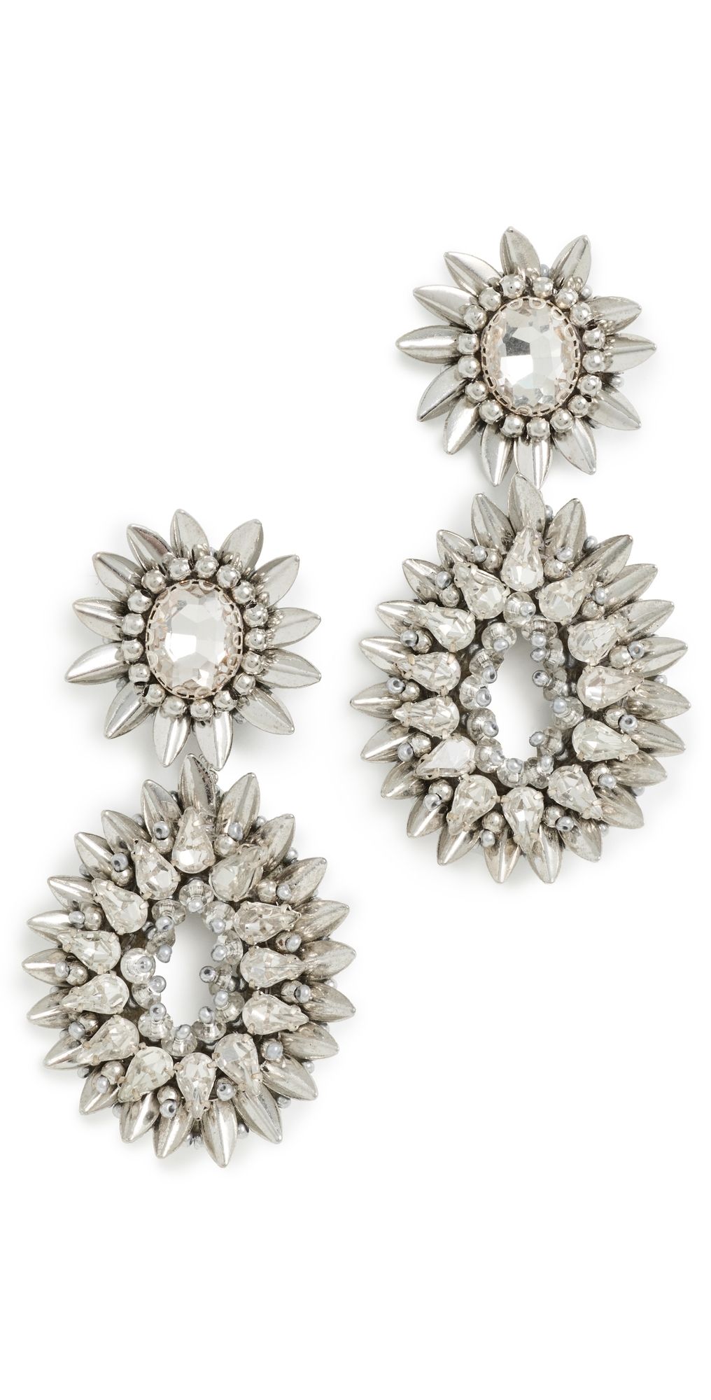 Deepa Gurnani Deepa by Deepa Gurnani Pia Earrings Silver One Size