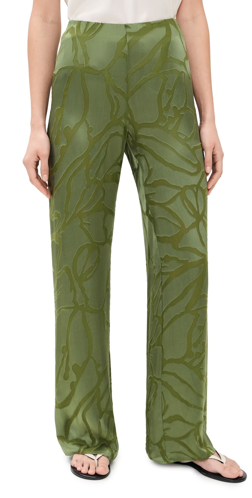 Cult Gaia Sara Pants DEEP PASTURE XS
