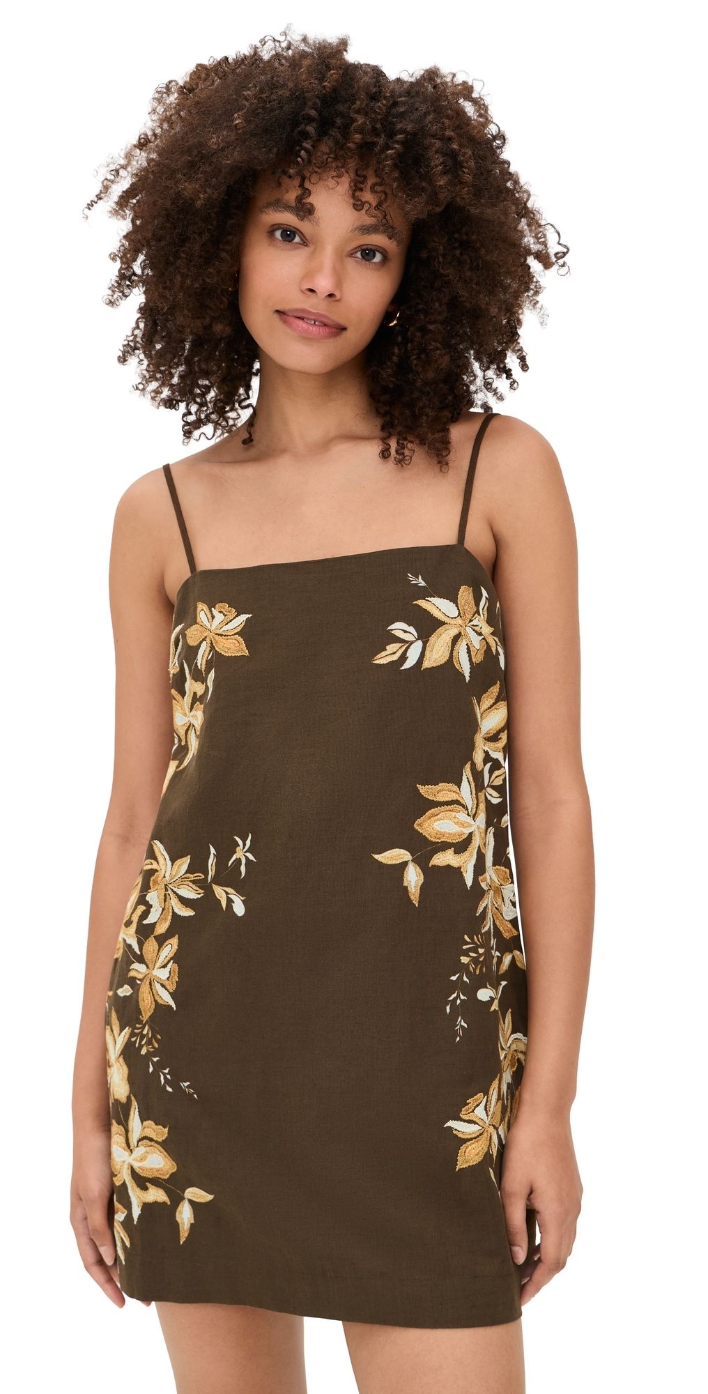 Hemant and Nandita Mini Dress Brown XL