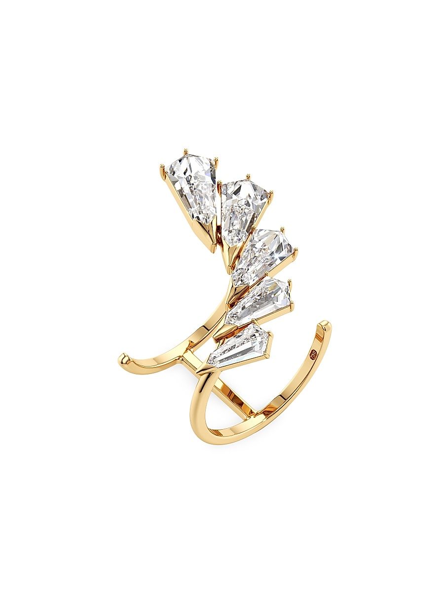 Women's Phoenix Burst 18K Yellow Gold & 3.40 TCW Lab-Grown Diamond Ring - Yellow Gold - Size 6