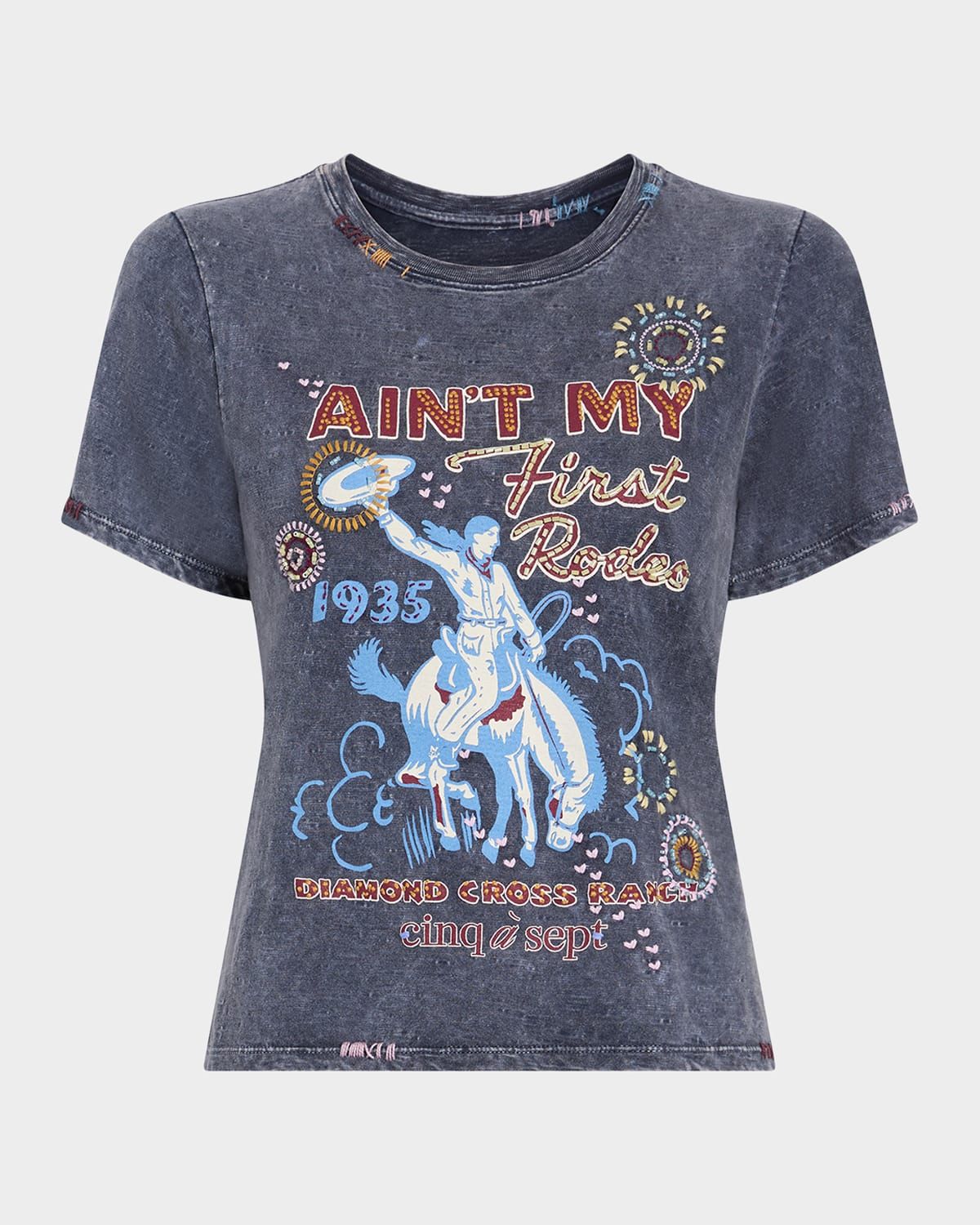 Ain & apos;t My First Rodeo Shrunken Tee