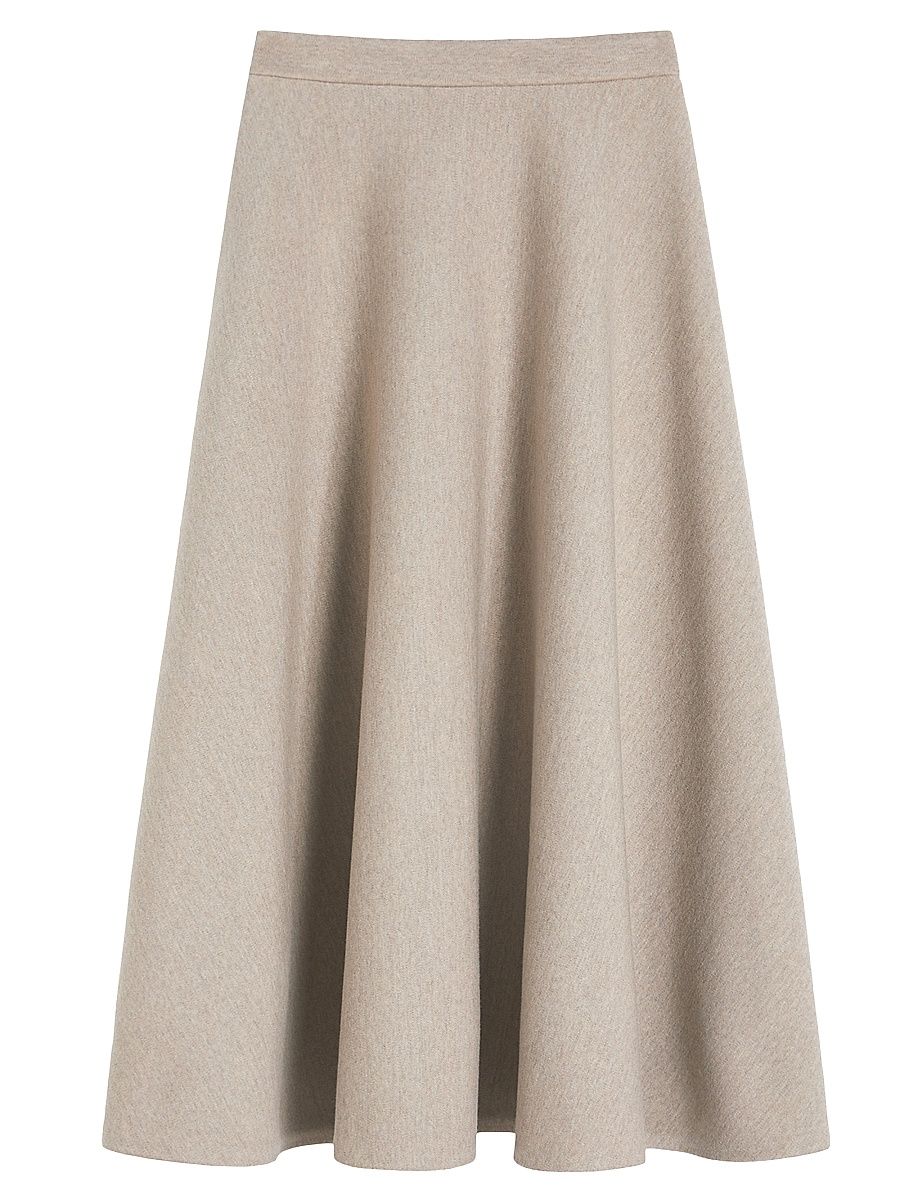 Women's Full, Tech Wool Skirt - Sand - Size 6
