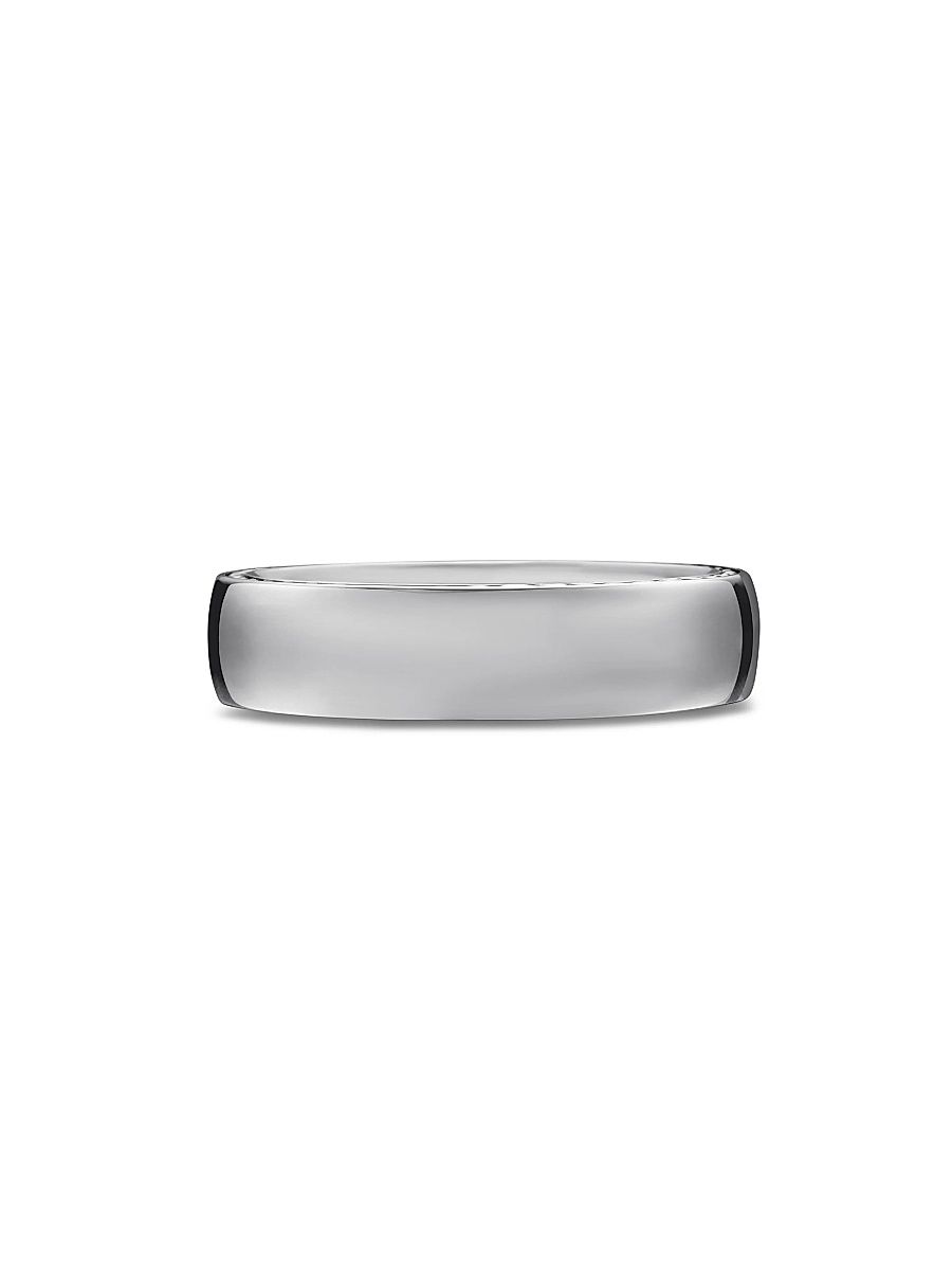 Men's Streamline Band Ring - Gunmetal - Size 13