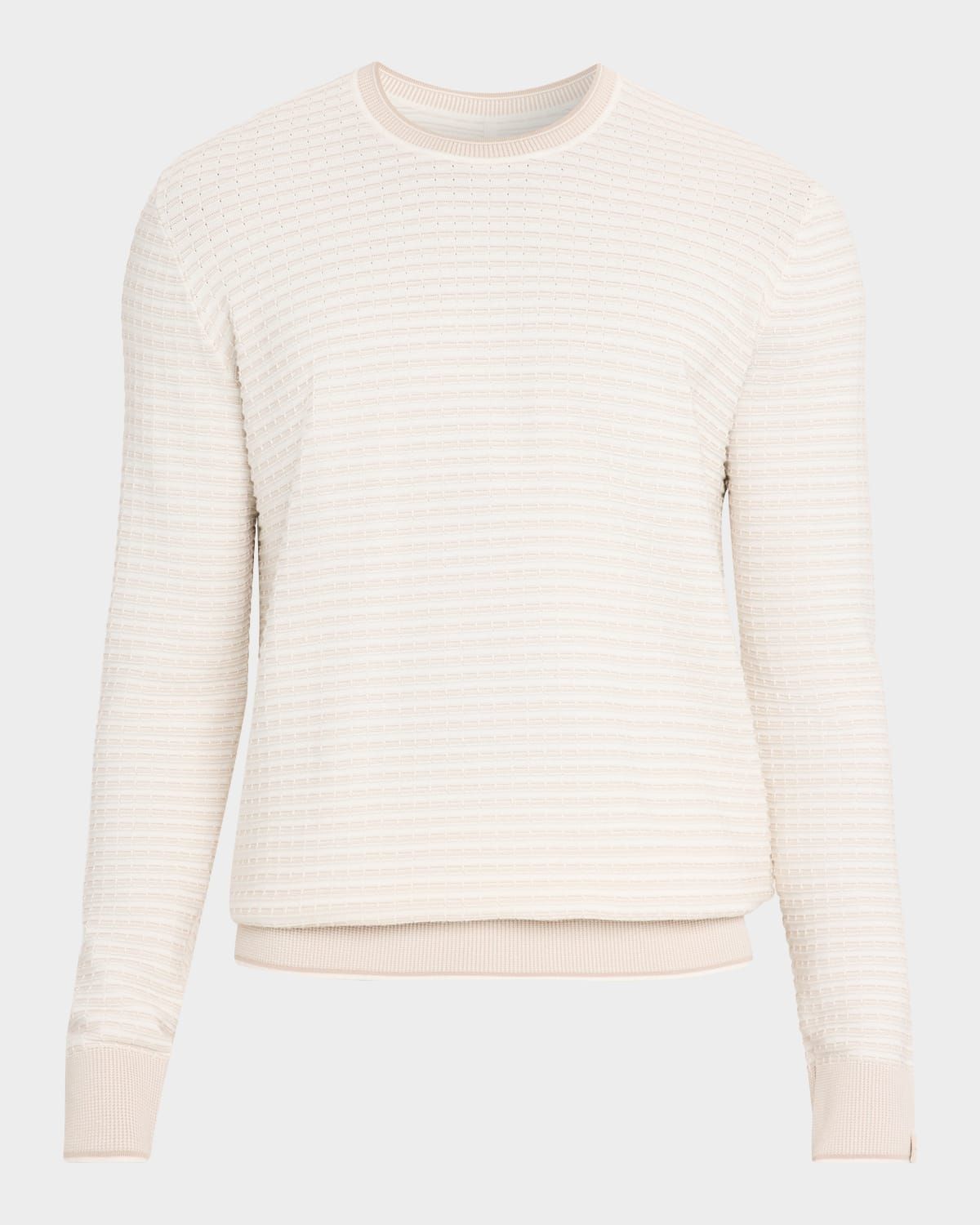 Men & apos;s Harvey Stripe Crewneck Sweater