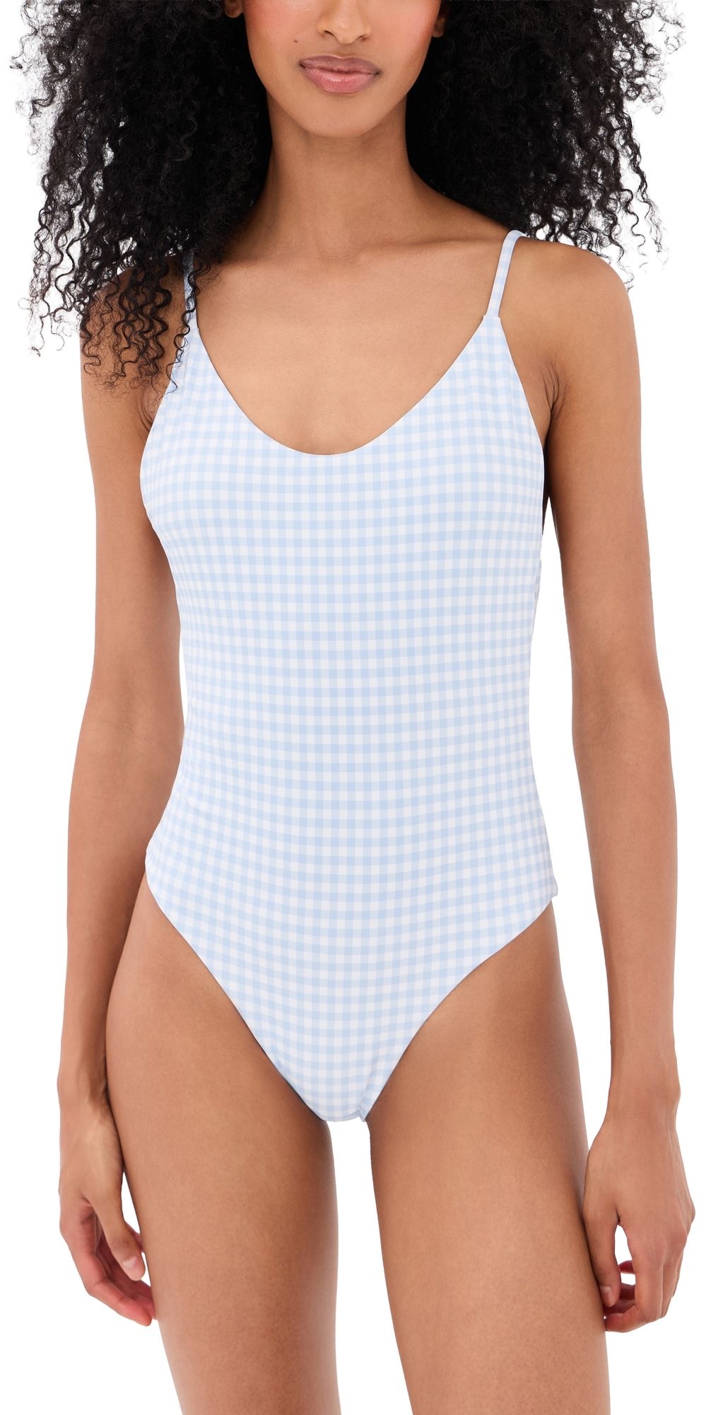 CAROLINE CONSTAS Milani One Piece Swimsuit Periwinkle M