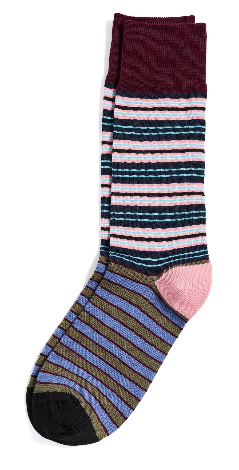 Paul Smith Striped Socks Navy One Size