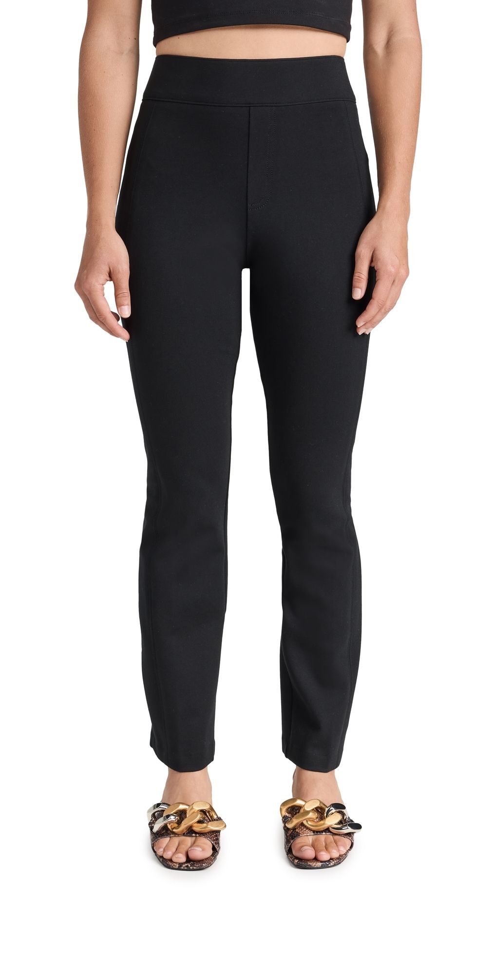 SPANX The Perfect Pants, Slim Straight in Petite Classic Black 2X