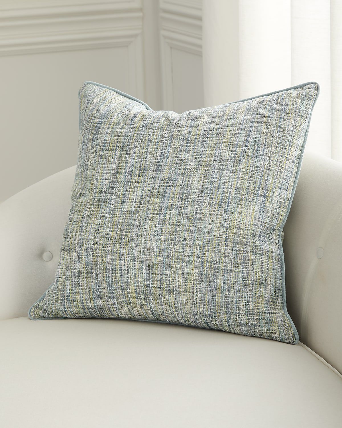 Rembrandt Woven Tweed Decorative Pillow