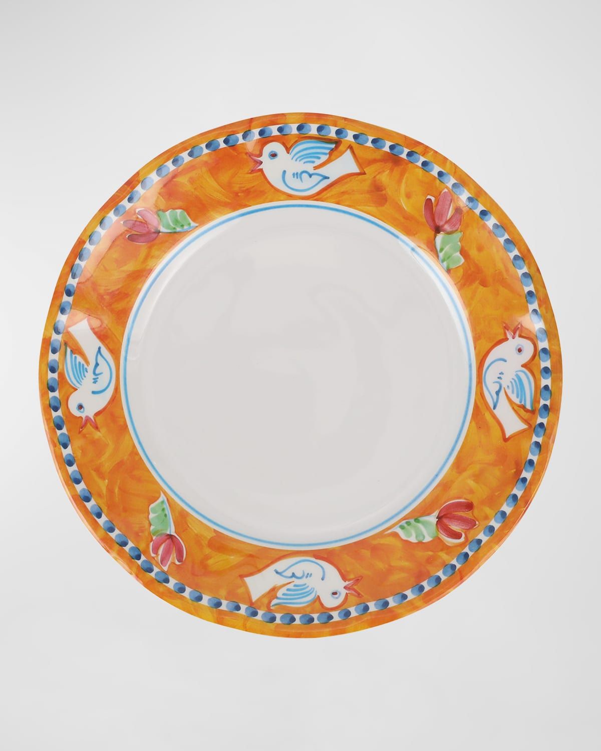 Melamine Campagna Uccello Dinner Plate