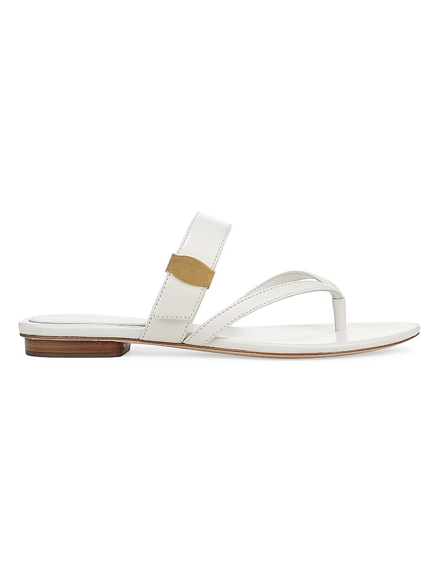 Women's Asha 95MM Transparent Slip-On Sandals - Coconut - Size 9
