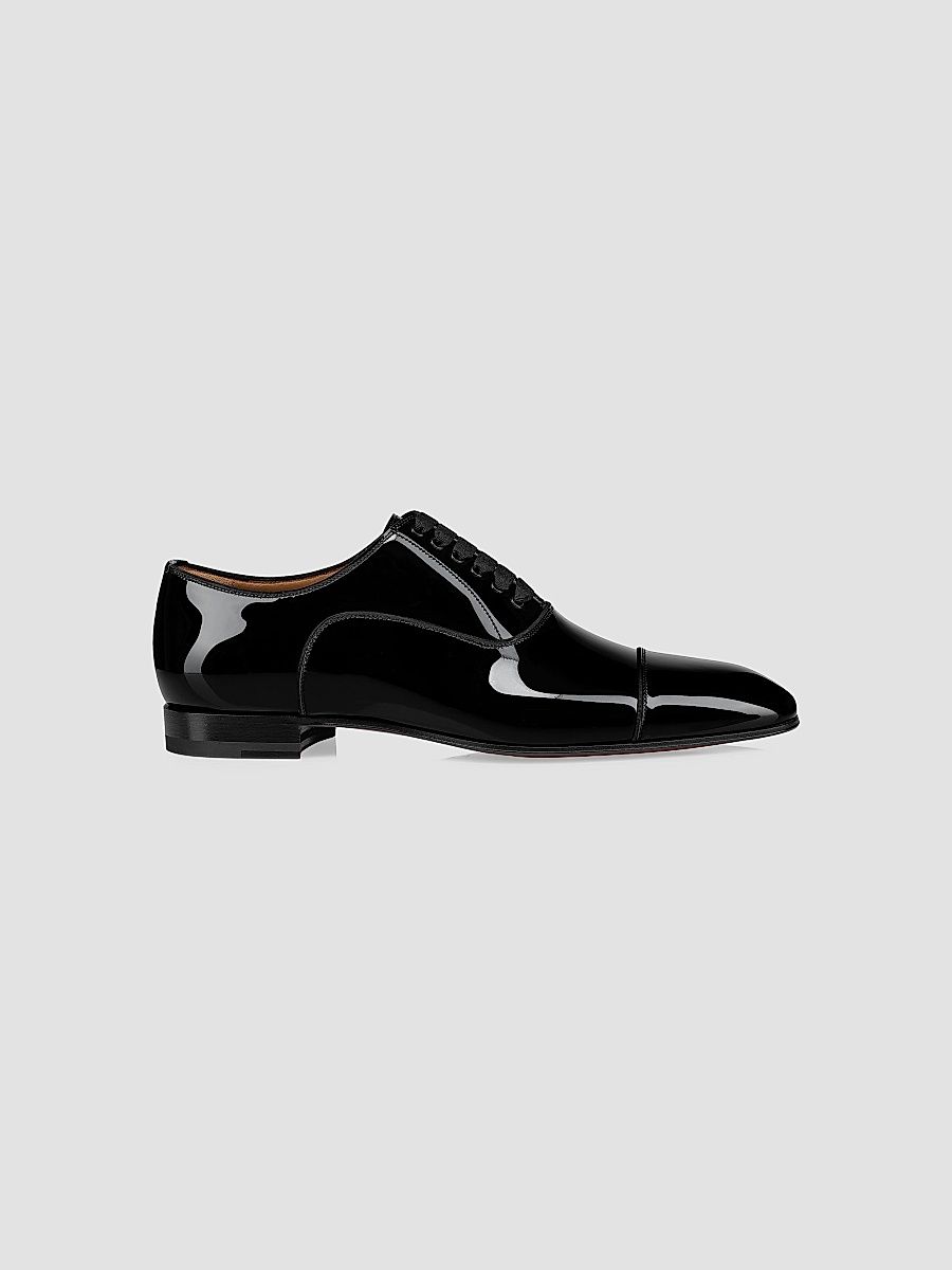Christian Louboutin Men's Greggo Oxford Shoes - Black - Size 15