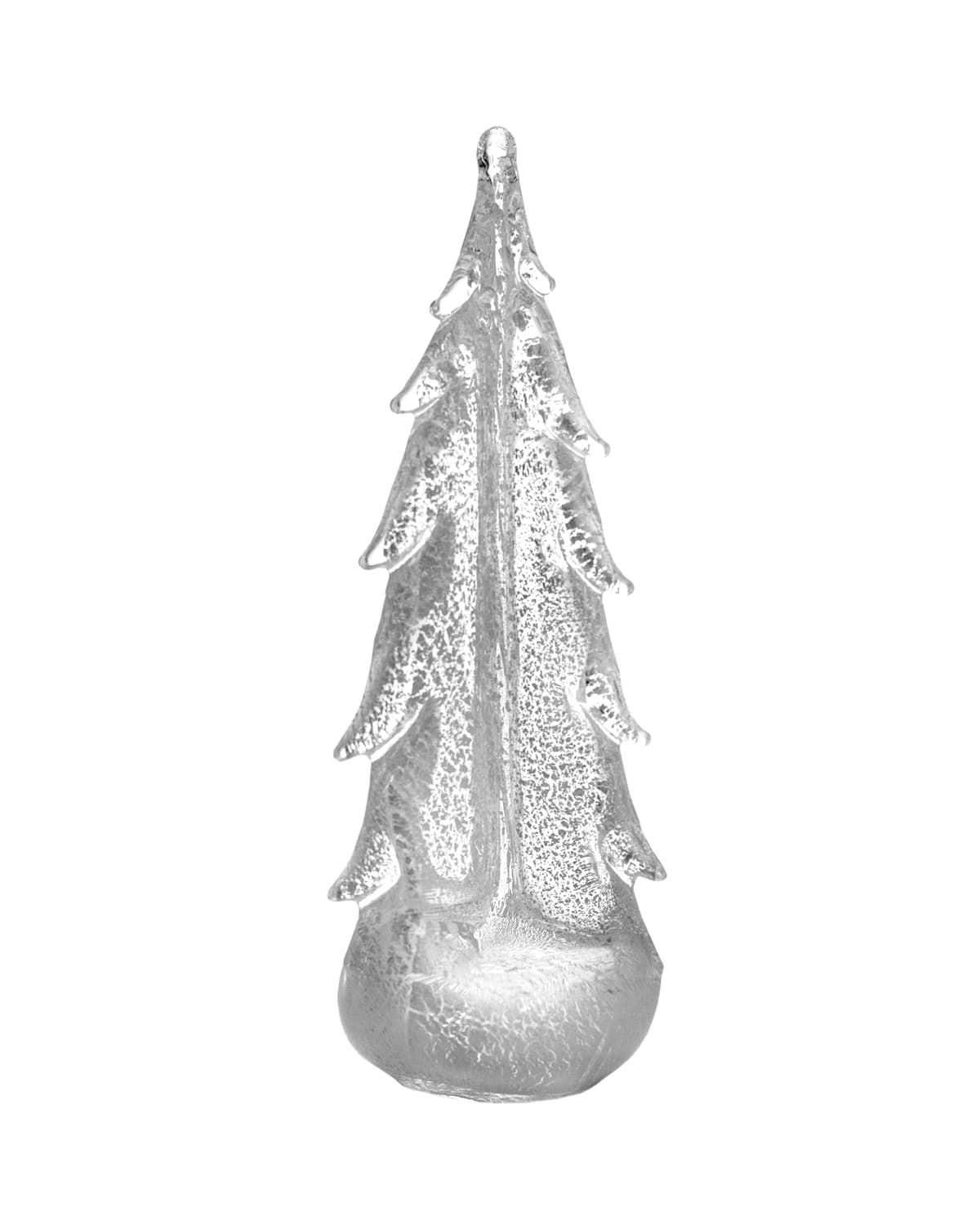Sterling Silver-Leaf 10" Evergreen Tree