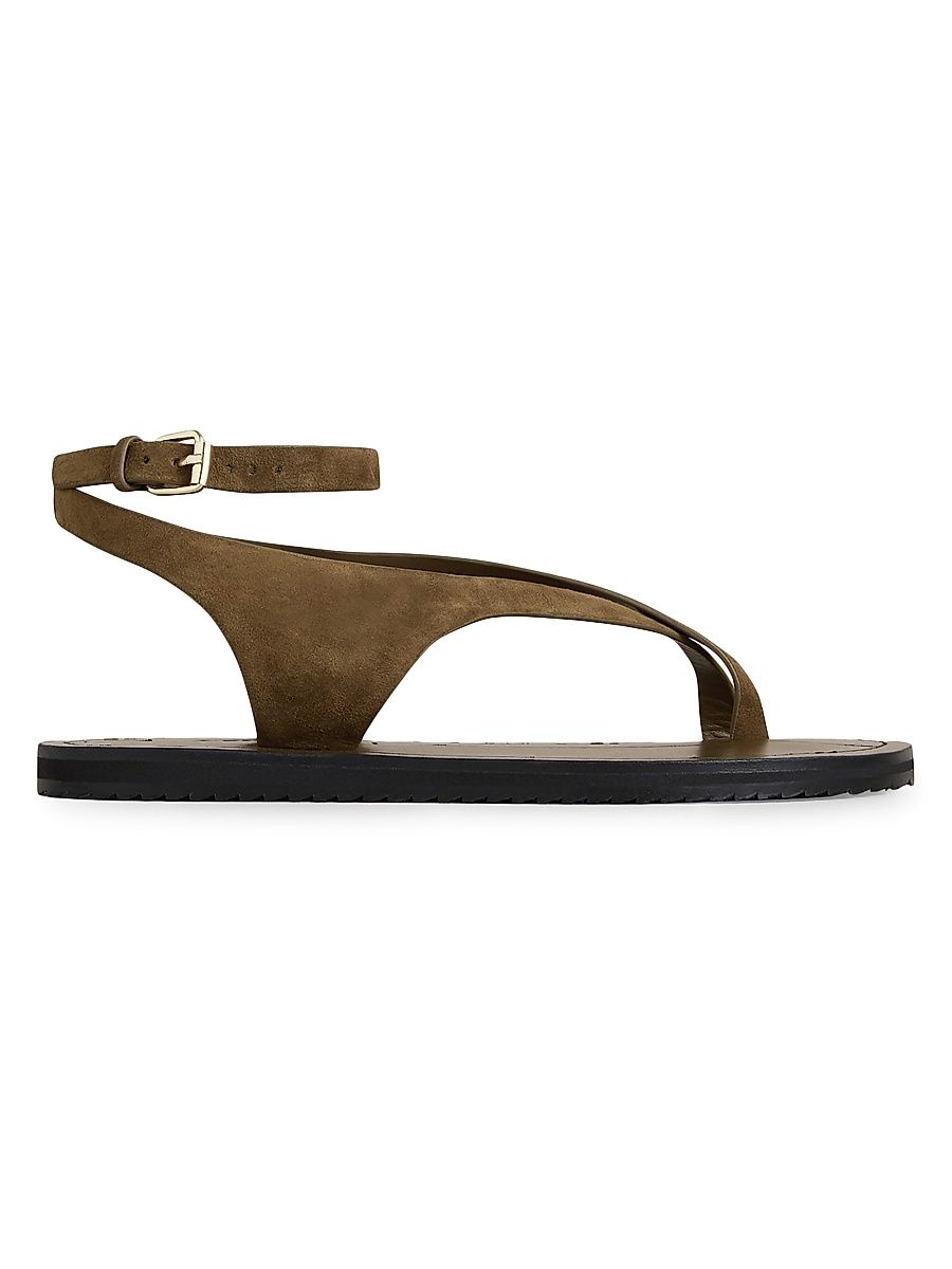 Women's Millar Suede Crisscross Sandals - Hazel Suede - Size 10