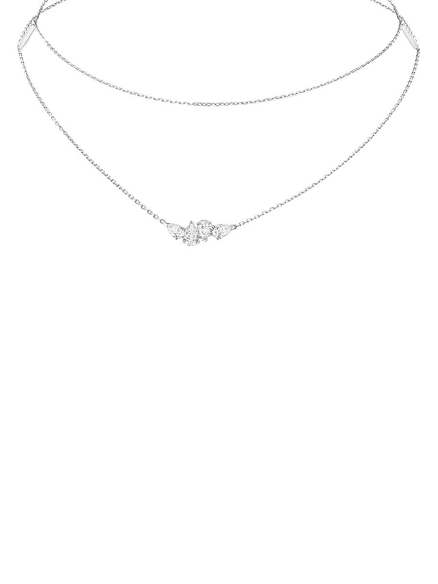 Women's Luminant 18K White Gold & 1.48 TCW Diamond Pendant Necklace - White Gold