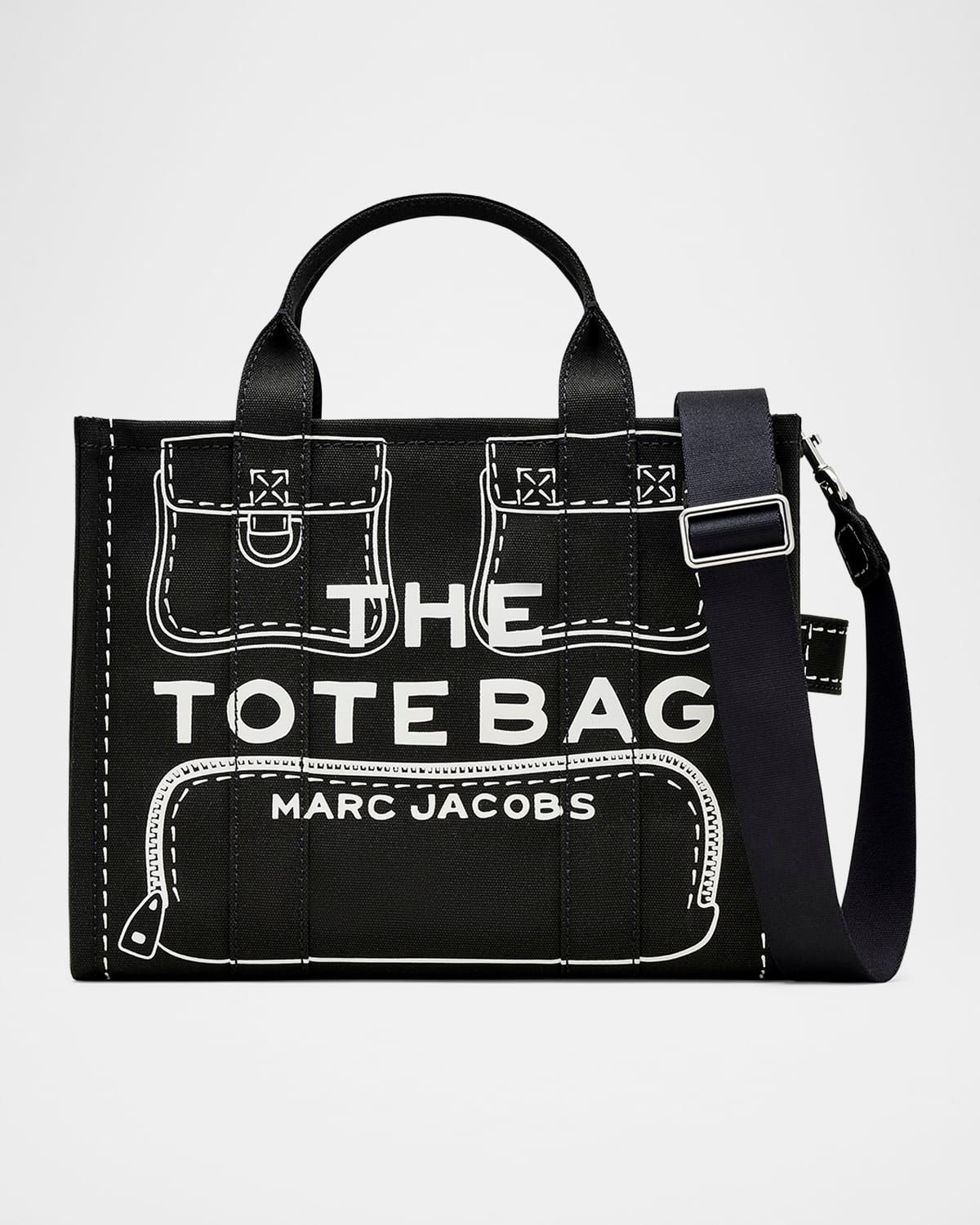Trompe L & apos;Oeil Tote Bag in Canvas