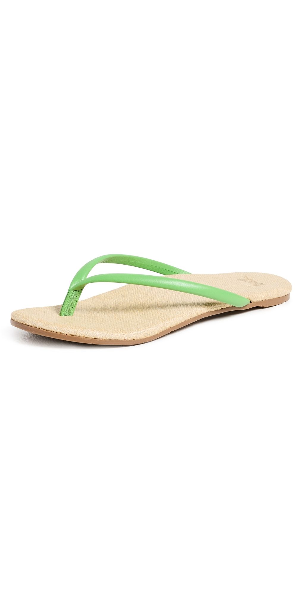 beek Sunbeam Sandals Palm/Natural Raffia 8