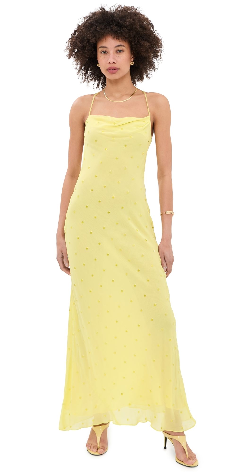 Bec + Bridge Arielle Slip Maxi Dress Citrus 4