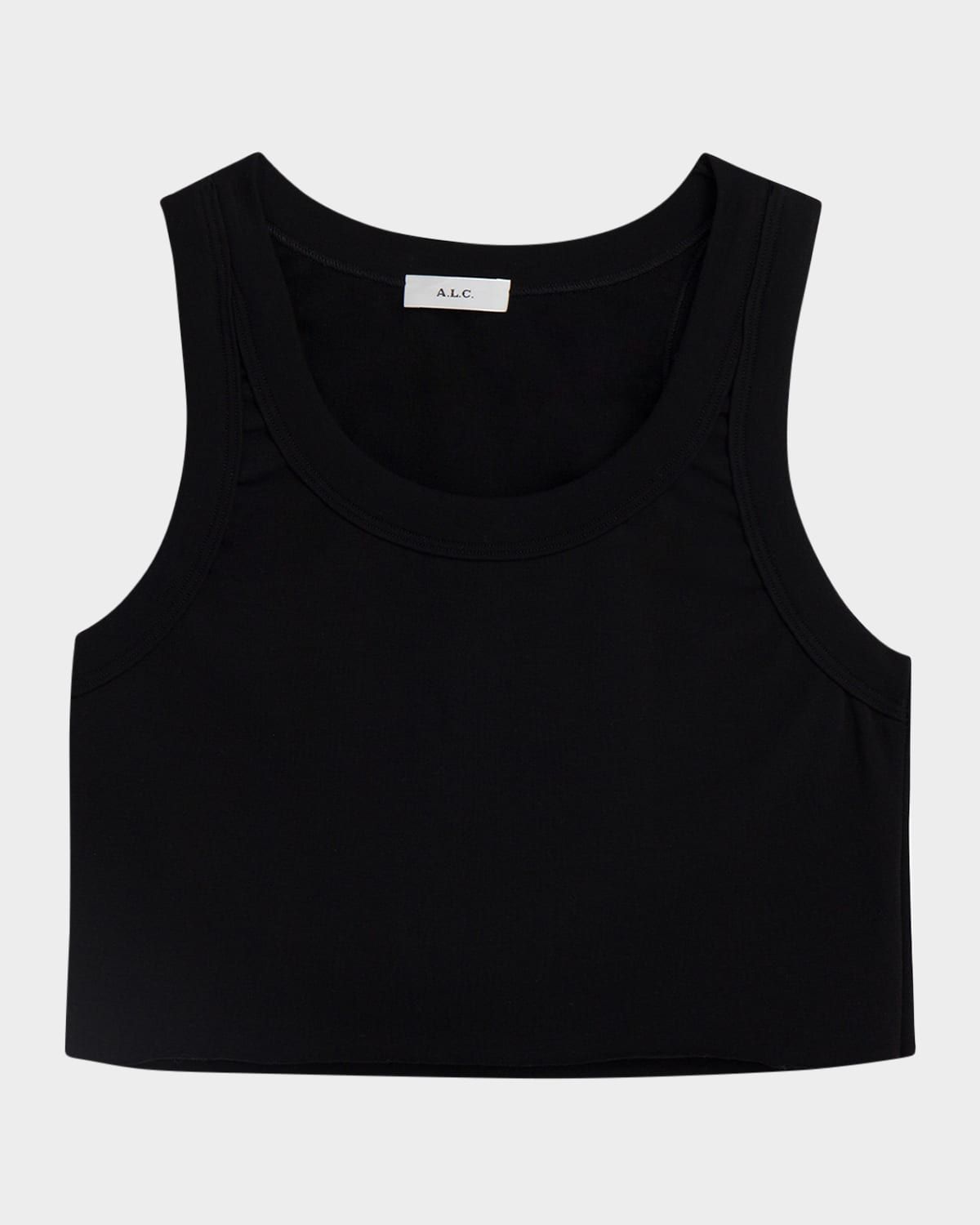 Halsey Cropped Tank Top