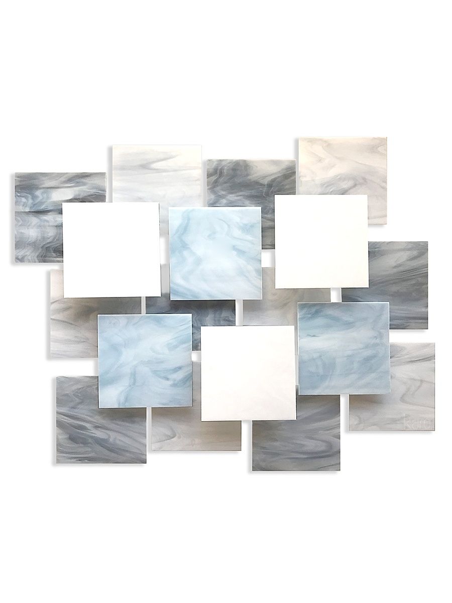 Sunset Wall Sculpture - Gray