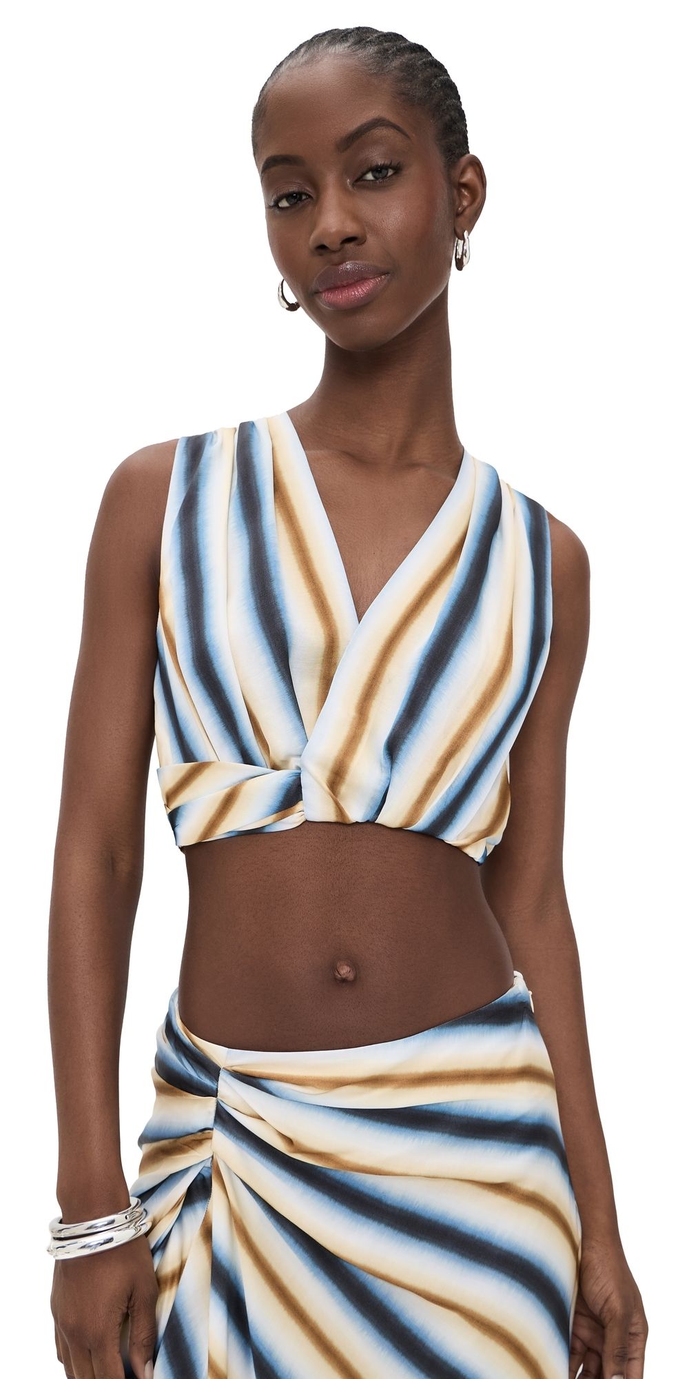 A. L.C. Brooklyn Top Tahoe Blue/Milk Chocolate 0