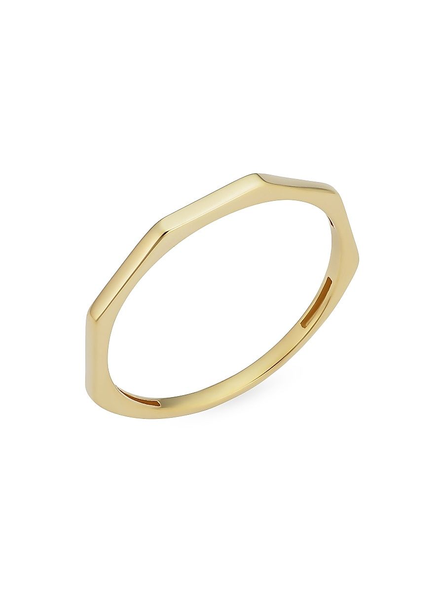 Women's 14K Yellow Solid Gold After Hours Ring - Yellow Gold - Size 9