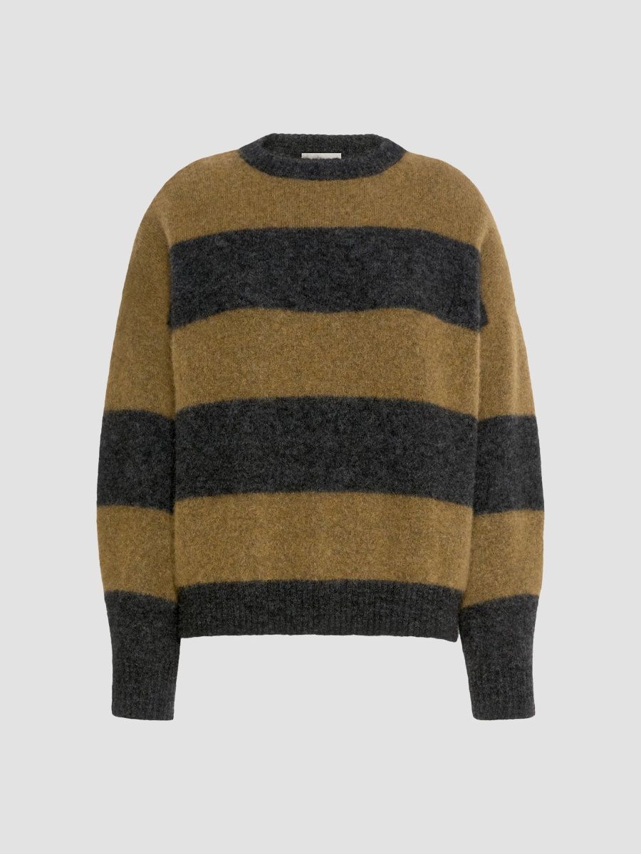 Weekend Max Mara Women's Alpaca and Wool Blend Sweater - Kakhi - Size XS