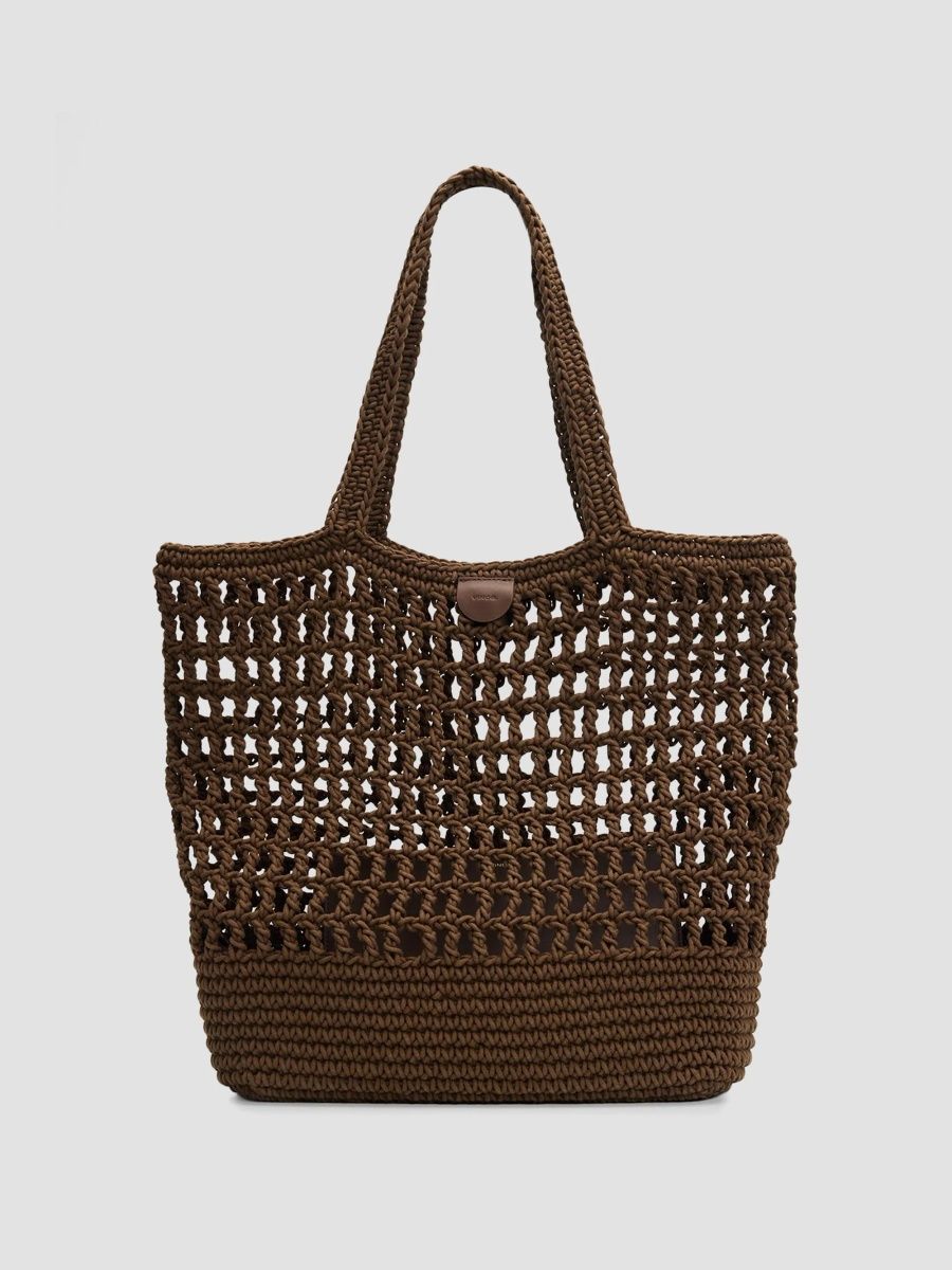 Vince Women's Barcelona Crochet Tote Bag - Date