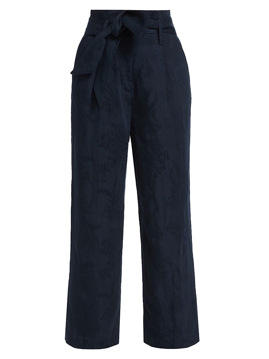 Women's Vitha Belted Pants - Ink - Size 6