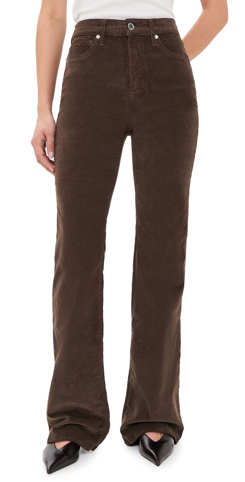 Veronica Beard Jean Crosbie Corduroy Pants Espresso 23