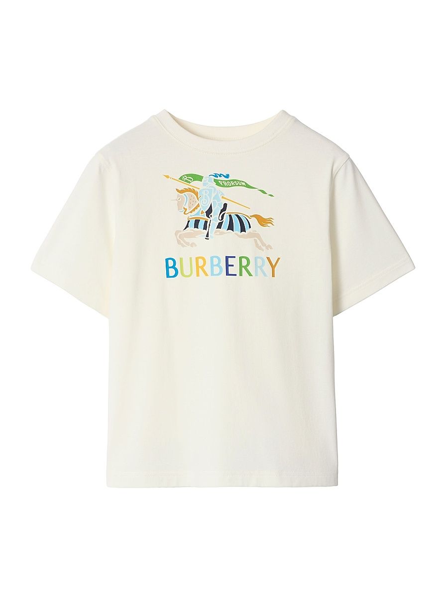 Little Boy's & Boy's EKD Cotton T-Shirt - Chalk White - Size 8