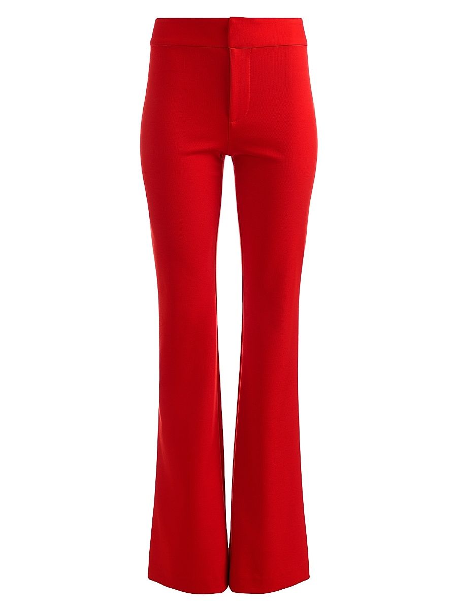 Women's Andrew Slim Bootcut Pants - Chili Pepper - Size 8