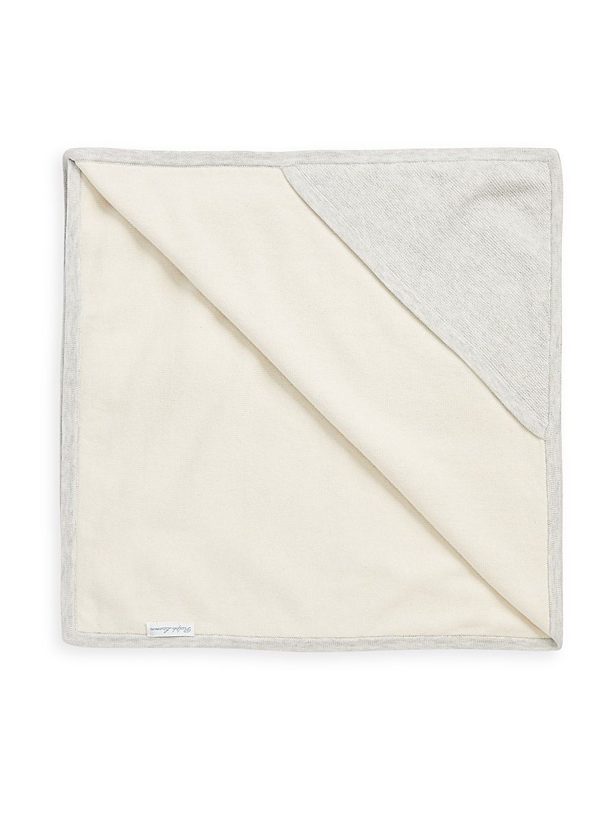 Organic Cotton Bear Blanket - Quartz Heather