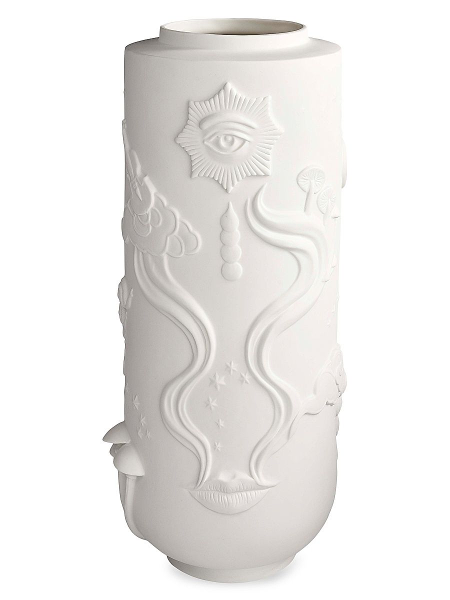 Dreamscape Porcelain Vase - White
