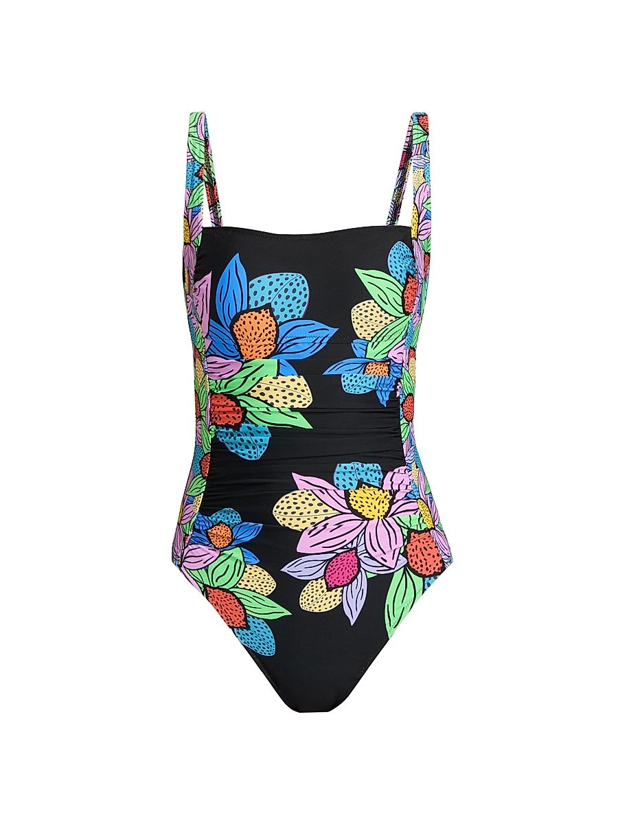 Women's Johnny Was x Ashley Percival Marilyn One-Piece Swimsuit - Aphra - Size XL