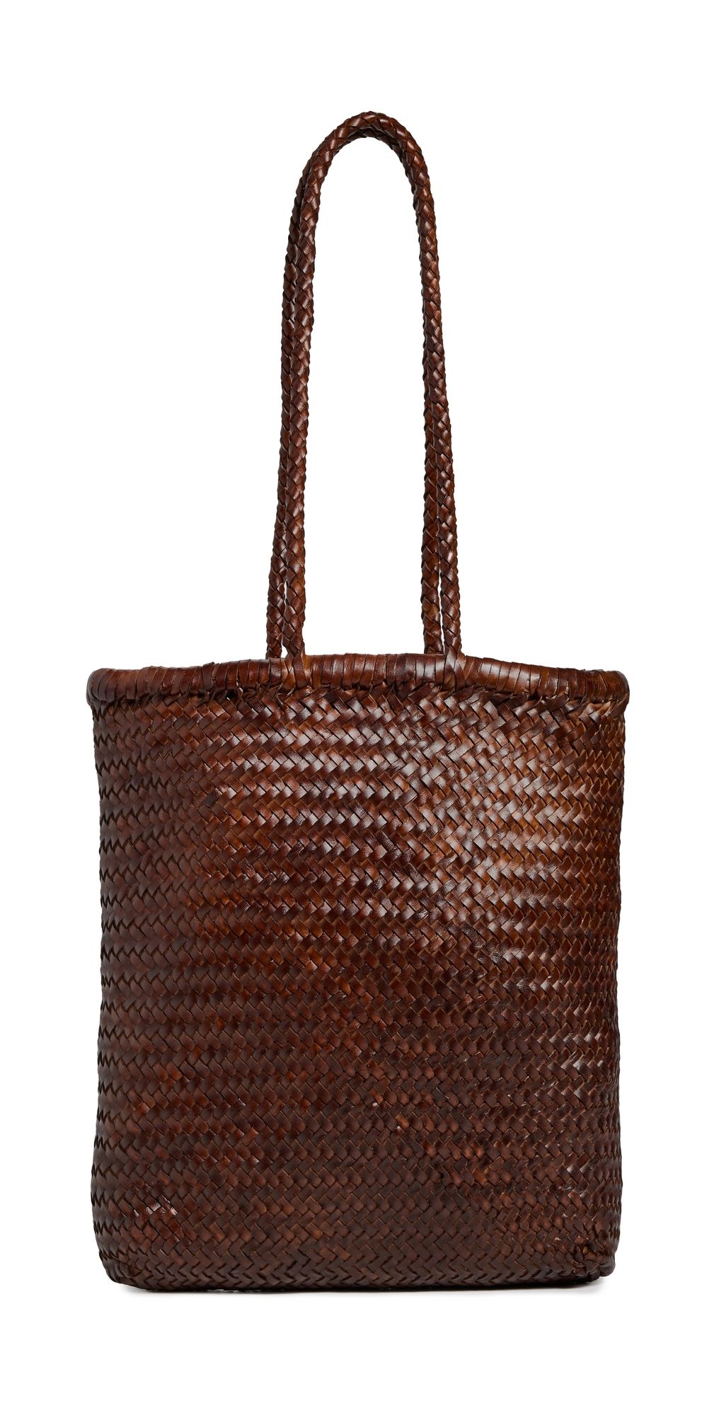 St. Agni Bagu Woven Tote Antique Tan One Size
