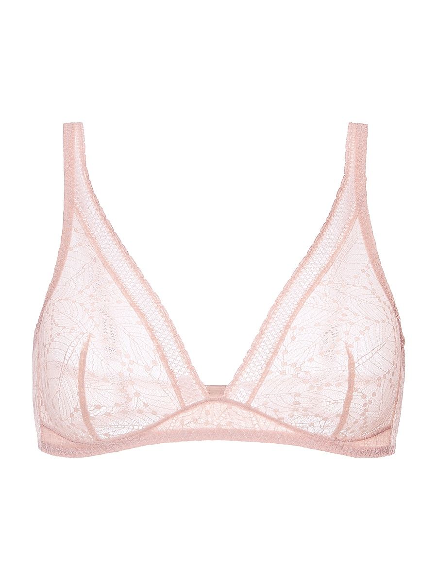 Women's Comete Lace Wireless Bralette - Pink Sand - Size 36E