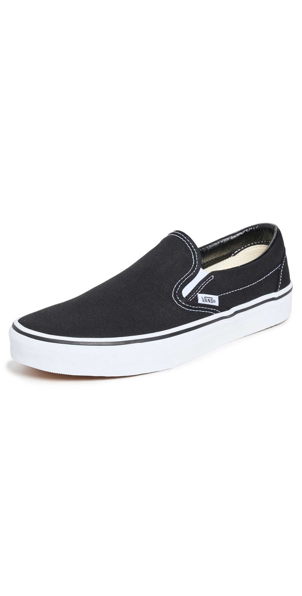 Vans Slip On Unisex Sneakers Black/White M 9/ W 10.5