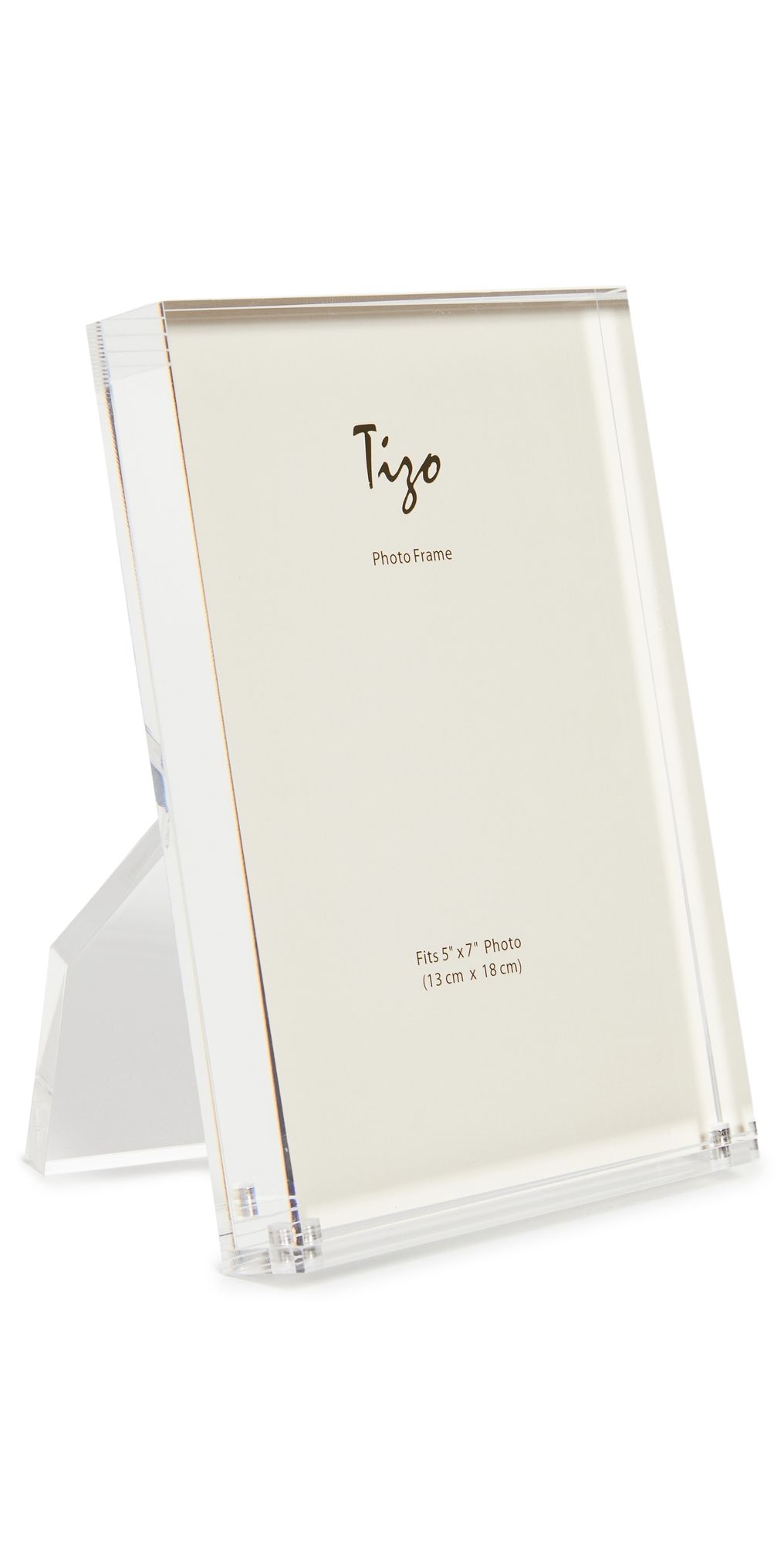 Tizo Design Clear Acrylic Picture Frame 5x7 Clear One Size